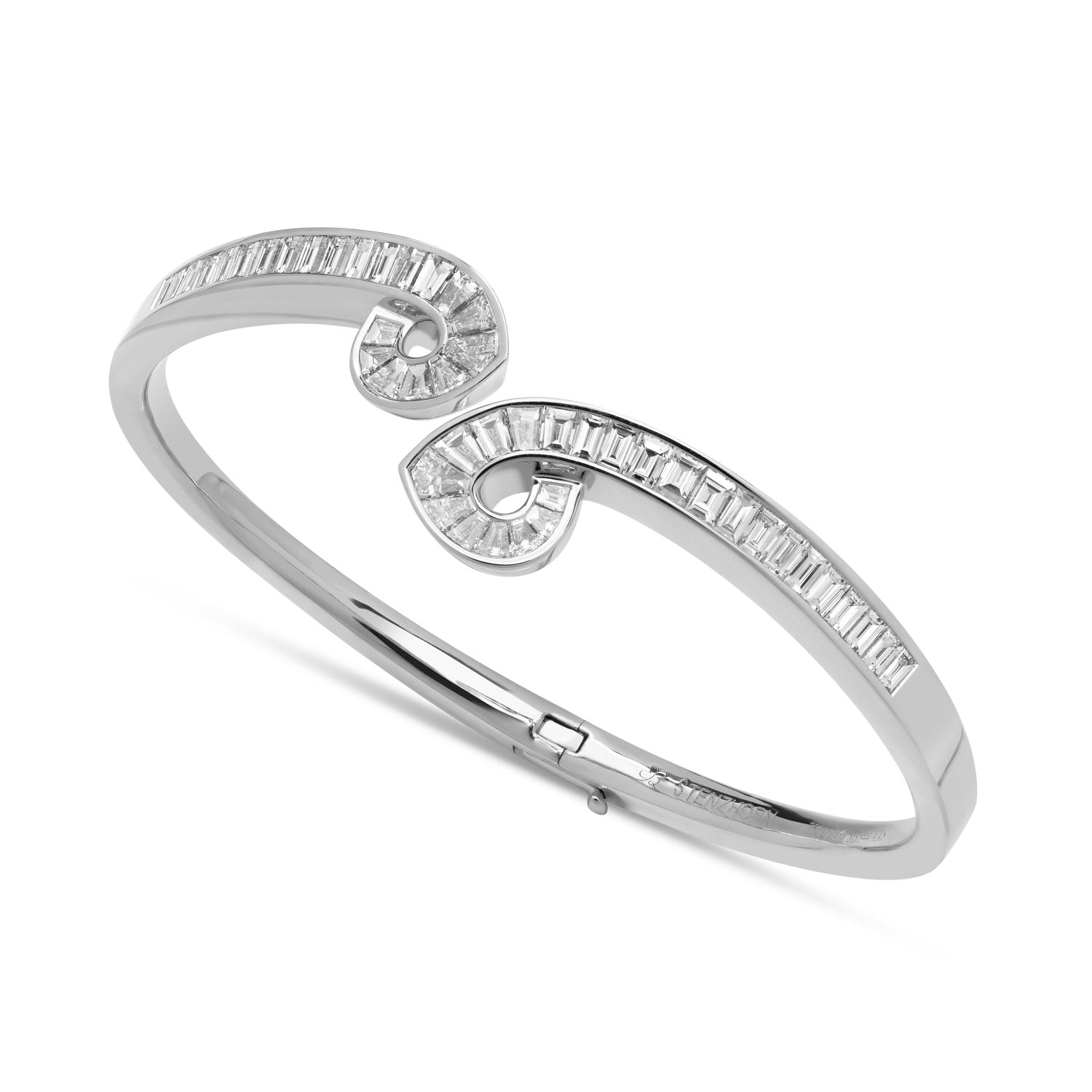 AURÉLIE baguette diamond Bangle